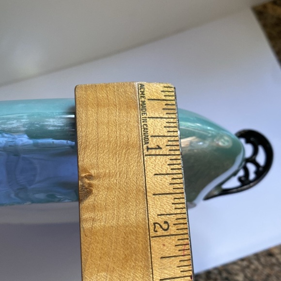 Vintage Lustreware serving dish. Beautifully hand painted. - Picture 10 of 12